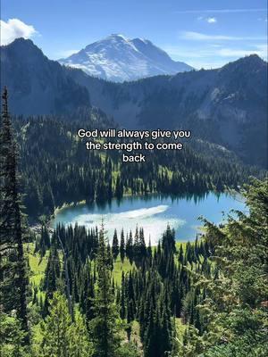 God will always sustain you… ✨🕊️🌲🏔️🌿 #jesuslovesyou #jesusislord #godlyquotes #godlylife #christiantiktok #fypシ 