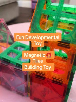 The game that has kept my toddler entertained for the past week! 10/10 recommended! 💯 such a fun activity! Perfect for kids who love to build, use their hands and do puzzle like games 🧩🧱#magnetictoy #magnetictiles #magnetictoy #toddlertoys #developmentaltoys #toddlerdevelopment #educationaltoys #screenfreeplay #motorskillsactivities #motorskillsdevelopment 