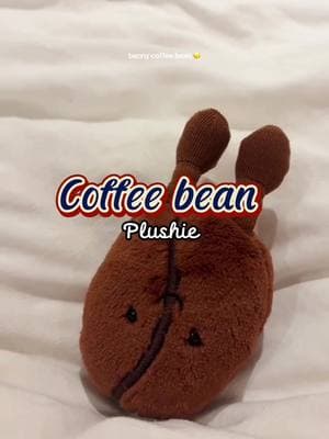 Brewing up cuteness, one hug at a time ☕️🧸 #jellycat #plushie #coffeebean #gift #fyp 