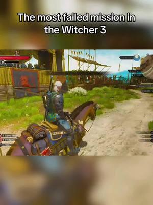 Just randomly hopped in and raw dogged it #thewitcher #thewitcher3 #thewitcher4 #witcher3 #witcher4 #tommy31b  