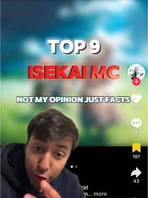 Top 9 Isekai MCs… Which main character has the BEST writing? #rezero #lotm #mushokutensei #anime #lightnovel #tbate #manhwa #manga #tensura #reverendinsanity  