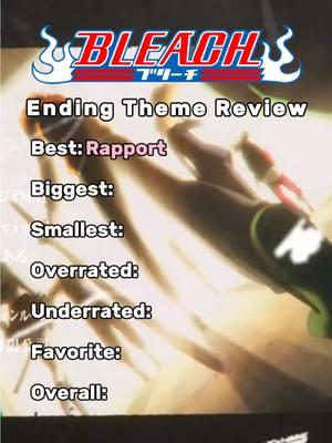 Reviewing Bleach Ending Themes #anime #bleaxh #bleachanime #bleachtybw #thousandyearbloodwararc #ichigokurosaki #kuraskiichigo #rapport #bleachending #bleachendingsong #bleachending2 #jankankun 