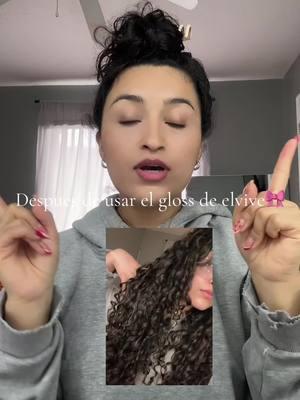 @loréal paris usa #elviveglycolicgloss #foryoupage #tiktok #fyp #lorealparis #hairtok #glossyhair 