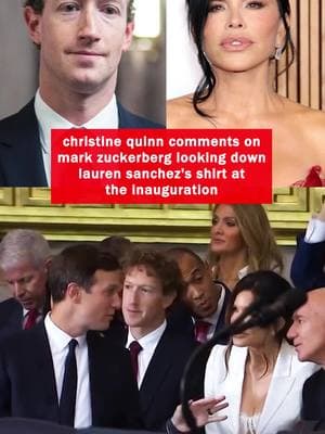 #christinequinn #markzuckerberg #laurensanchez #jeffbezos #popculturenews #inaguration 