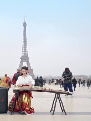 ♥️🌸🌷 #zither #guzheng #musica #musician #streetmusician #trendingsong