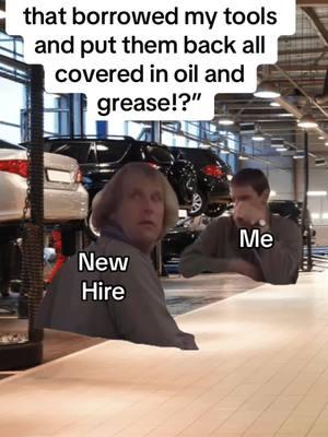 #CapCut #Meme #MemeCut #CapCut #fyp #foryou #foryoupage #foryourpage #humor #work #workplace #coworker #technician #newhire #blamegame #dumbanddumber #mechanic #mechanics #mechanicsoftiktok #mechanictiktok #mechanictok #autoshop #garage #dealership #lol 