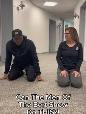 Can YOU do this? 🤸  #lol #podcastclips #podcast #funnyvideos #challenge #challenges #menvswomen #womenvsmen 