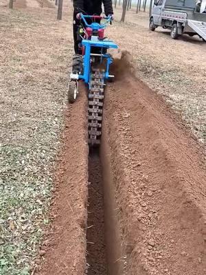 Chain trenching machine#machine #goodthings 