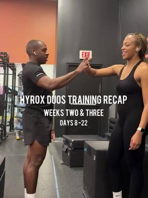 #hyrox #hyroxtraining #hyroxduo #hyroxworkout #weekrecap #fitnessmotivation 