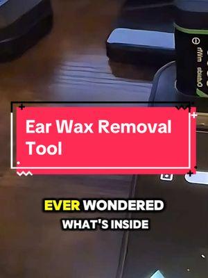 Ears wax is gross. #earwax #earwaxremmoval #earwaxremovaltok #earwaxtool #hygiene #blackfriday #cybermonday