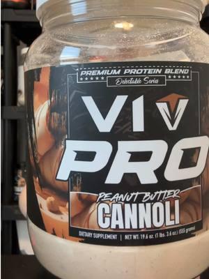 NEW Peanut Butter Cannoli Protein Powder from V1 Nutra One of the BEST tasting protein powders I’ve tried, and favorite so far from V1 #proteinpowder #wheyprotein #proteinreview #proteinshake @V1 NUTRA @konlan_james @Sammy Stoll 