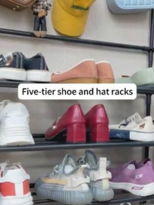 It's so convenient. #fyp #fypシ #fypジ viral #housework #tidyup #takein #shoeandhatrack  