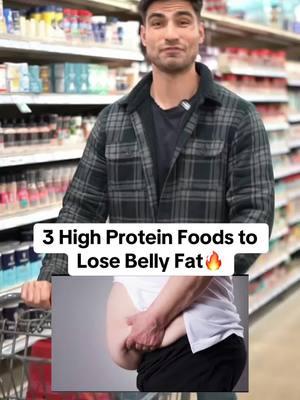 These are a few my go to options to get your protein to help you stay in your calorie deficit🔥 Now remember, you can’t spot reduce body fat but longer you stay in a deficit, eventually that belly come off. Comment “PROTEIN” below for my go to list of foods to be having. #highprotein #losebelly #fatlosshelp 