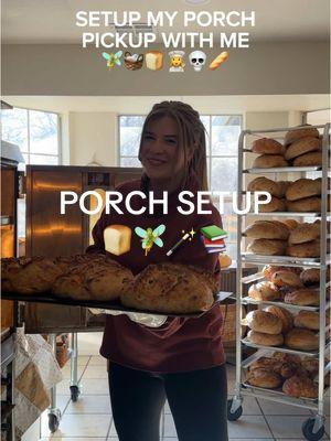 Bake day in my sourdough cottage bakery! 💛🍞 I learned a new magic trick, too 🧚🪄 I have a lot of new bread friends that have joined me here lately. I’ll be answering questions about my porch pickup process in the comments! Ask away 🥰 #sourdough #microbakery #cottagebakery #porchpickup #baker #cozy #cozyhome #cottagecore 