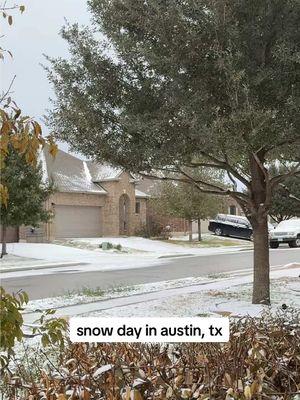 it snowed in austin, texas!!??? crazy #austin #austintexas #atx #atxsnow #snowday #austinsnow #austintexasthings #atxlife #austintexascheck #austintexastiktok #snowintexas #texassnow #texassnowday 