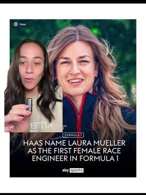 Laura Mueller becomes the first female race engineer in Formula 1 OMGGG #lauramuller #estebanocon #haasf1 #f1news #f1 