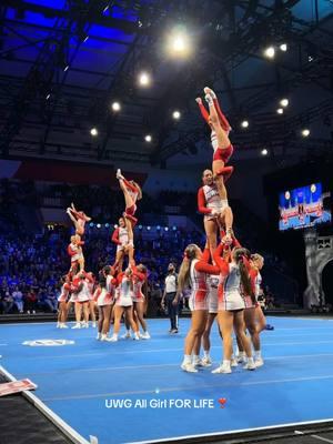 Something about this section 🥲❤️‍🩹 #uwgcheer #uwgallgirl #champions #gold #firstplace #GodDid #retired 