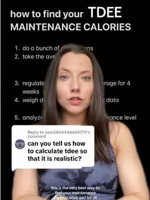 Replying to @user3864446669779 #tdee #maintenancecalories #caloriedeficittips #nutritiontips #macrosforbeginners 