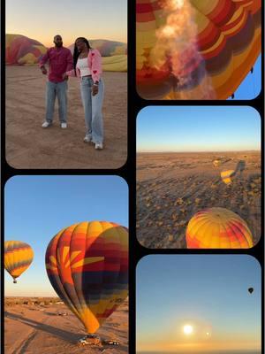 If you’re planning a trip to Phoenix, put Hot Air Balloon Ride on your list!!!  We went with Rainboy Ryders. Such a great experience! #bucketlisttravel #phoenix #phoenixtravel #thingstodophoenix #travelingfamily #dateday #marriedlife #lovestory #traveltiktok #traveltok 