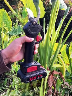 Since having this electric trimmer, the work efficiency has really improved a lot.#TikTokShop #foryou #us #shipping #electricpruningshears #tiktokgoodstuffrecommendation #landscaping #plant 