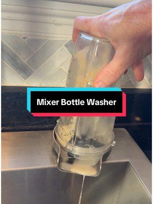 You know the smell of old milk that doesn’t come out in the dishwasher?  Every protein mixer, or glass mixed with greens powder, or baby bottle gets rinsed in here first.  I got this HGN cup washer a few years ago on Amazon for $60 and have used it about 10x a day since. It’s cheaper here.  I tagged a few options at different price points. It usually comes with a hot water splitter and then you just connect it where your soap dispenser hole was. Takes less than 10 min to install.  #bottlecleaning #sinkclean #KitchenHacks #glasscupclean #CleanTok #cuprinser #smallproject #rinsercleaner #rinser