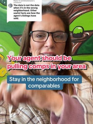 Replying to @wrinkledsheets When an agent or appraiser pulls comparables for your house, they have to use the right ones, or your pricing will be way off. 🏡 If they go outside your neighborhood, there better be a really good reason—like no comps available nearby. You need to know what’s going on with your pricing! 💡 Also, make sure you know your agent’s track record: ✅ How do they sell homes? ✅ How long does it take them? ✅ Where do they sell? ✅ How many houses have they sold? The right agent can make all the difference. What do you look for in an agent? Let me know! 👇 #RealEstateTips #HomePricing #ChoosingAnAgent #ComparablesMatter #HomeSellingAdvice #HomeSellingTips #RealEstateTips #alishacollins #realestatebestie #casperwyomingrealestate #casperwyoming 