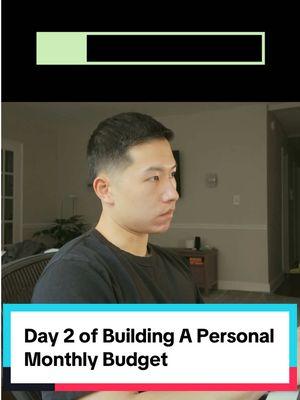 Day 2 of building a personal monthly budget template ⭐️ #budgeting #personalfinance #financialliteracy #moneygoals #paycheckbudget 