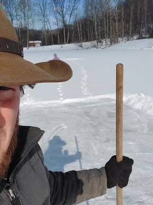 getting ready to put up ice later this week #ice #icehouse #icestorage #cold #offgrid 