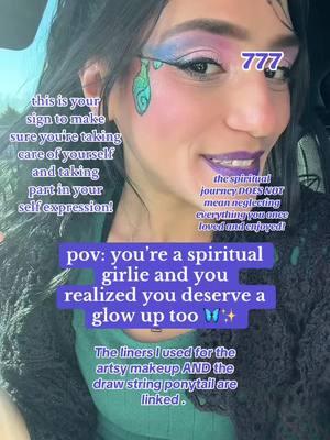 Controversial take, but I am SO glad to be out of my minimalism era . Gimme all the stuff I wanna be glamorous in this reality 😂🦋✨ #spiritual #spiritualcommunity #spiritualawakening #drawstringponytail #lawofattraction #manifesting #thirdeye #butterflymakeup #artsymakeup 