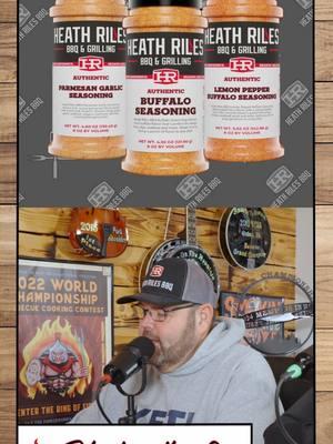 If you haven't heard yet, Heath Riles BBQ is dropping 3 BRAND-NEW seasonings: Buffalo, Lemon Pepper Buffalo, and Parmesan Garlic! Tune into this week's podcast episode to hear all about them, and don't forget—they’ll be live on our website January 24th! (Link in our bio.) #heathrilesbbq #pitmasterheathriles #bbq #food #cooking #grilling #podcast #podcastclips #shootintheque #seasonings #newproduct #newflavors #fyp #foryoupage #bbqtiktok 