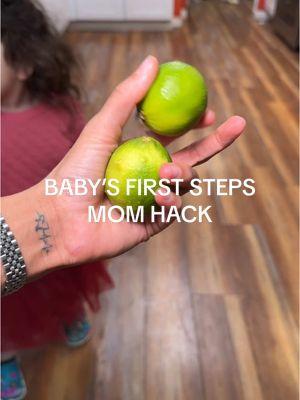 These mom hacks will help baby take their first steps! #firststeps #baby #babyhack  #babiesontiktok #babiesoftiktok #babyhack #momhack #firsttimemom #momlife #babysfirststeps 