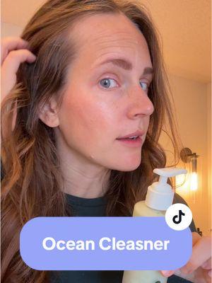 This ocean cleanser is a nontoxic skincare must #skincare #skincareroutine #cleanbeauty #beauty #shop #tiktokshopfinds #oseapartner @OSEA Malibu 