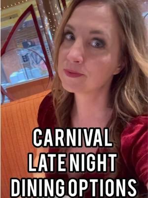 There have been some recent changes to Carnival’s late night dining options, so here’s what you can expect. #cruise #cruiselife #cruisefood #cruiseadvice #cruisetok 