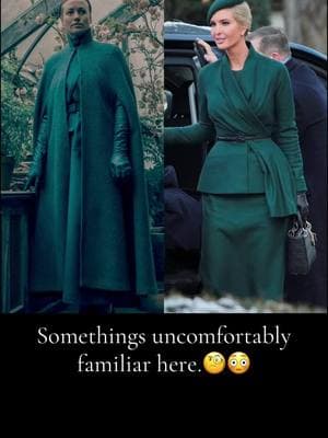 #handmaidstale #somethingfamiliar? #serenajoywaterford #yvonnejacquelinestrzechowski #ivonkatrump #innauguration #darkdaysahead 