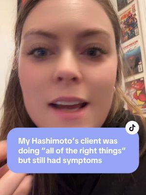 My Hashimoto’s client was doing “all of the right things” #hashimotosdietitian #hashimotosweightloss #insulinresistance #hashimotosthyroiditis #hypothyroidism #hashimotosbrainfog #hashimotoswarrior 