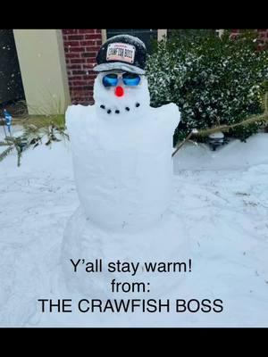 #thecrawfishboss #boiledcrawfish #youngsville #route92 #crawfishboss #lafayettefoodies #boiledshrimp #tictokfoodie #geraldgruenig #snowman