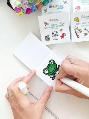 Leap into relaxation with our Pocket Pets mini coloring book! Color your way through simple, bold designs of the cutest animals around! #coloringtherapy #adultcoloringbook  #easycoloringbook #colorwithme 