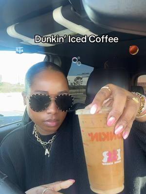 Dunkin’ Iced Coffee>> #dunkin #dunkindonuts #dunkinicedcoffee #dunkinorder #coffee #icedcoffee #fyp @Dunkin' 