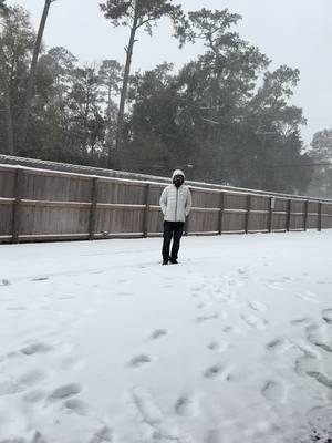 Snowfall in Beaumont #husnainjaved #snow #beaumont #tx #usa🇺🇸 #snowball 