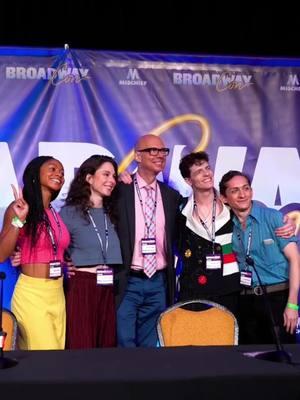 We come to BroadwayCon because we love theatre and this community 🫶 (some throwback video courtesy of the bwaycon tiktok vault)  #broadwaycon #bwaycon10 #bwaycon #broadway #musical #musicaltheatre #nyc #theatre #broadwaymusicals