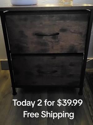 @Sweet Furniture Plus #nightstand #dressers #TikTokShop #frabricdrawerdresser 