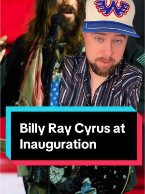 Billy Ray Cyrus was a train wreck… #billyraycyrus #trump #inaugurationday #carrieunderwood #countrymusic #foryou #fyp 