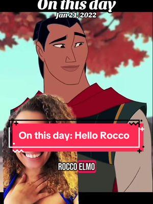 #onthisday #elmo #hellorocco #roccoandelmo #disney #disneyprince #sesamestreet #shang #milothatch #hercules #johnsmith #colonizer 