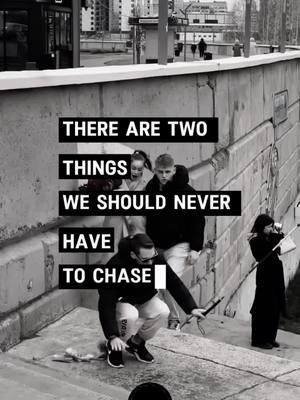 Never chase these two things #hardpilltoswallow #motivationalvideo #neverchase #maturity #lifetruth #immaturity #datingadvice #independentmen #loveyou #badhabits #motivationalclip #lifeadvicetiktok #guardyourmind #guardyourheart #motivationalspeaker #overthinkingeverything #lifelessons #motivationalquote #inspirationalquotes #motivationalspeech #meaningoflife 