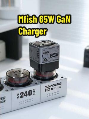 Grab the Newest MFish 65W Power Port Charger Block! Perfect for travel and currently 20% OFF! #mfish #mfishtech #65w #wallcharger #fastcharger #gancharger #3in1charger #usbcharger #retractable #phonecharger #flashsale #tiktokshopfinds #techtok 