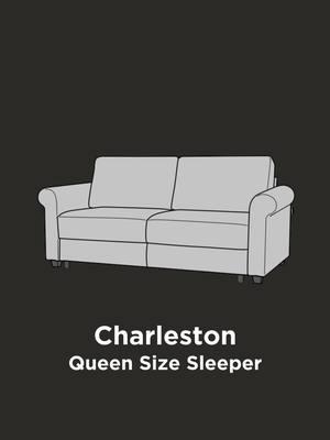 ✨ Meet the Charleston! 🌴 A Queen-size sleeper that’s a classic with a twist. 🌟 Rolled arms up front, sleek track arms in the back, and a smooth single-motion open function—perfect for relaxing 😌 or catching Z’s 😴. Southern charm meets ultimate comfort! 🛋️💤 Available in stock in either Queen or King size, or custom order in any of our fabulous fabrics! Find a retailer near you to get yours today. Link in bio. • • • • • • • #luonto #luontoliving #functionalfurniture #sleepersofa #charleston