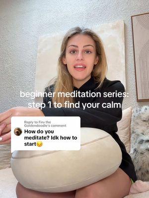 Replying to @Firu the Goldendoodle beyond excited to start this series — how to meditate as a beginner 🫶🏼🧘🏼‍♀️🌿 here to help guide and support you during your meditation journey!!!  let me know what questions you have about meditation in the comments 🤗🩷 @Manduka @Calm @abercrombie #MeditationForBeginners #HowToMeditate #MindfulnessJourney #BeginnerMeditation #MeditationTips #FindYourCalm #MindfulnessMatters #WellnessJourney #StressRelief #SelfCareIdeas  