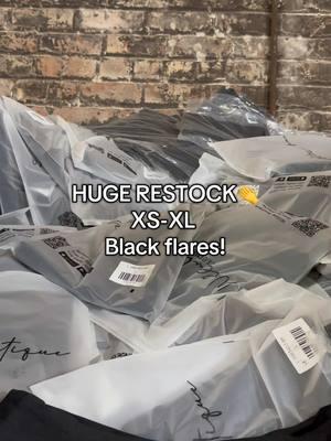 Restock we have ALL been waiting for! Hurry XS always sells fast! #flares #fionaflares #flarejeans #denim 