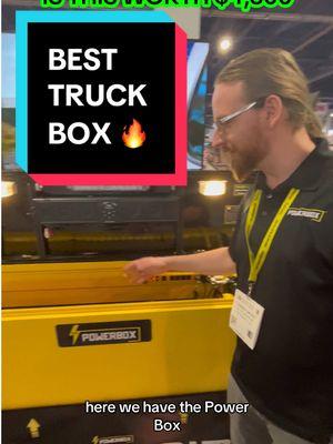 Best power box for you truck #truckaccessories #worldofconcrete #worldofconcrete2025 #woc #woc2025 #woc25  #concrete #concretelife #masonry 