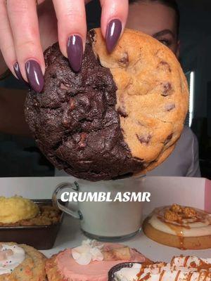 BEST LINEUP THIS YEAR 🍪💯😏 #cookiesandmilk #crumblasmr #foodasmr #crunchymukbang #mukbang #crumblecookies #eating #eatwithme #viralfood #Foodie #foodtiktok #bestmukbangs @Crumbl 